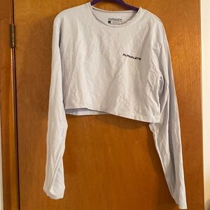 Alphalete crop long sleeve